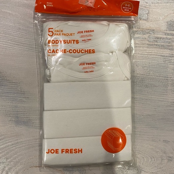 3 for $50 5 pack short sleeves bodysuits NWT 3-6M - Picture 1 of 1